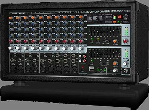 میکسر پاور دار 14 کاناله 2000 واتی Behringer EUROPOWER PMP2000D با پردازنده Multi-FX KLARK TEKNIK و قابلیت اتصال بی سیم میکسر پاور دار 14 کاناله 2000 واتی Behringer EUROPOWER PMP2000D با پردازنده Multi-FX KLARK TEKNIK و قابلیت اتصال بی سیم