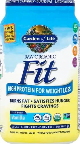 پودر پروتئین ارگانیک خام Garden of Life، وانیلی - پروتئین بالا برای کاهش وزن (28 گرم) به همراه فیبر، پروبیوتیک و سوتول، شیک تغذیه ای وگان ارگانیک و غیر GMO، 20 سروینگ پودر پروتئین ارگانیک خام Garden of Life، وانیلی - پروتئین بالا برای کاهش وزن (28 گرم) به همراه فیبر، پروبیوتیک و سوتول، شیک تغذیه ای وگان ارگانیک و غیر GMO، 20 سروینگ