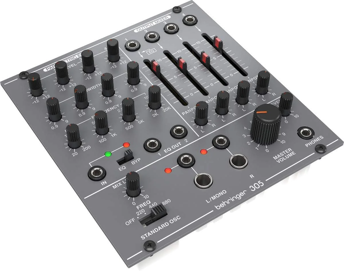 بهرینگر 305 EQ یا میکسر یا خروجی