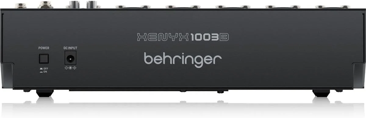 میکسر آنالوگ بهرینگر XENYX 1003B، 10 ورودی، 5 پری امپ میکروفون، با قابلیت کارکرد با باتری