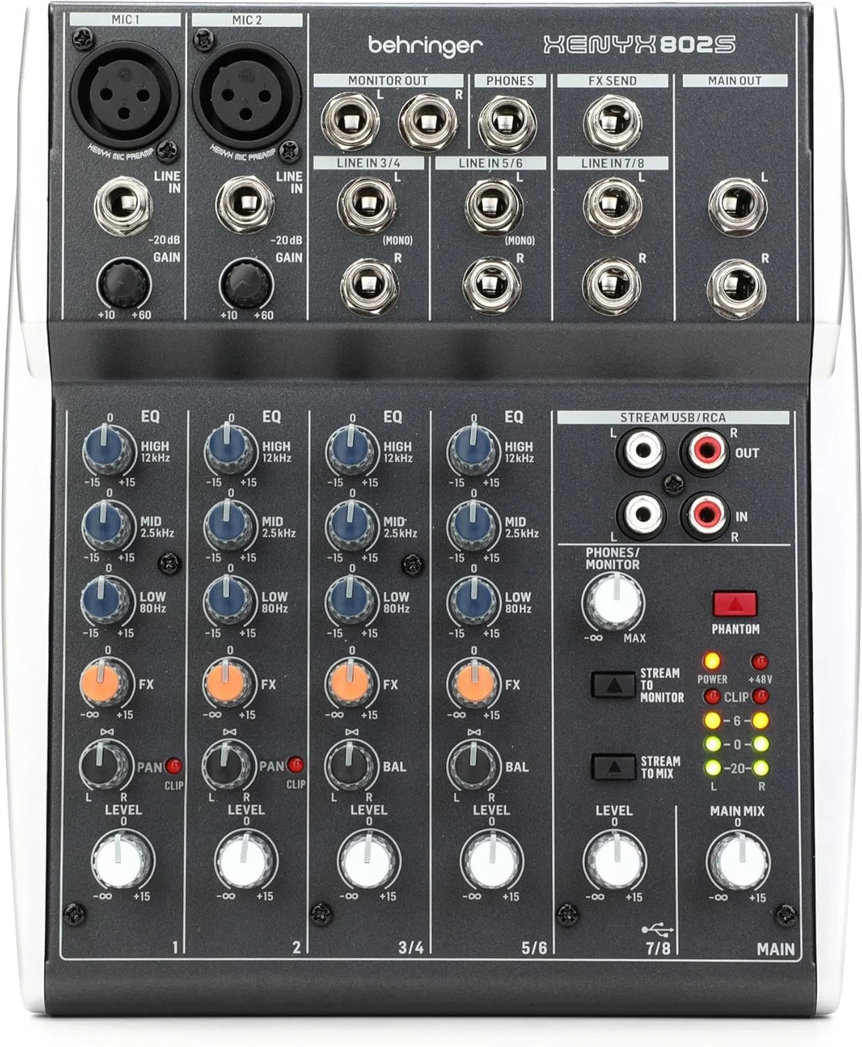 میکسر آنالوگ Behringer XENYX 802S