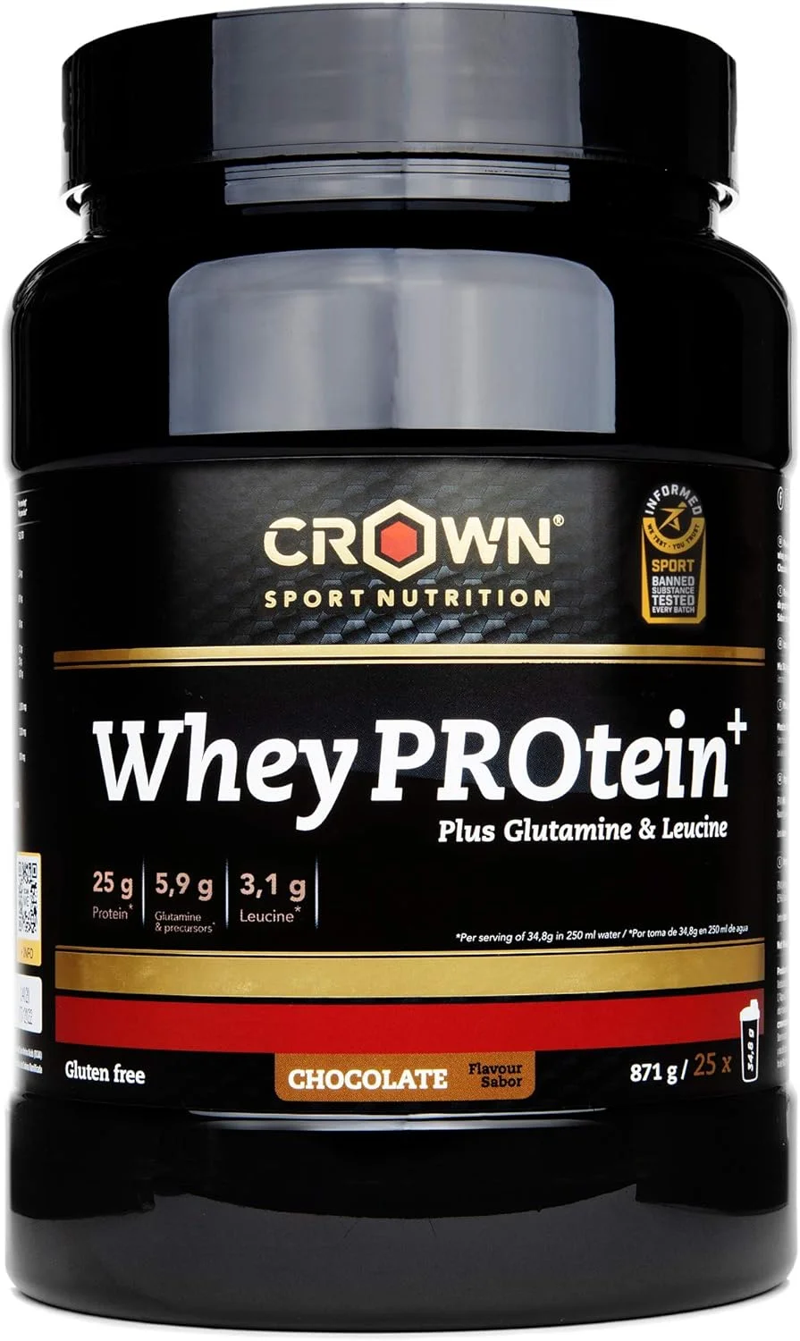 Crown Sport Nutrition - پروتئین وی خالص - طعم شکلات 871 گرم
