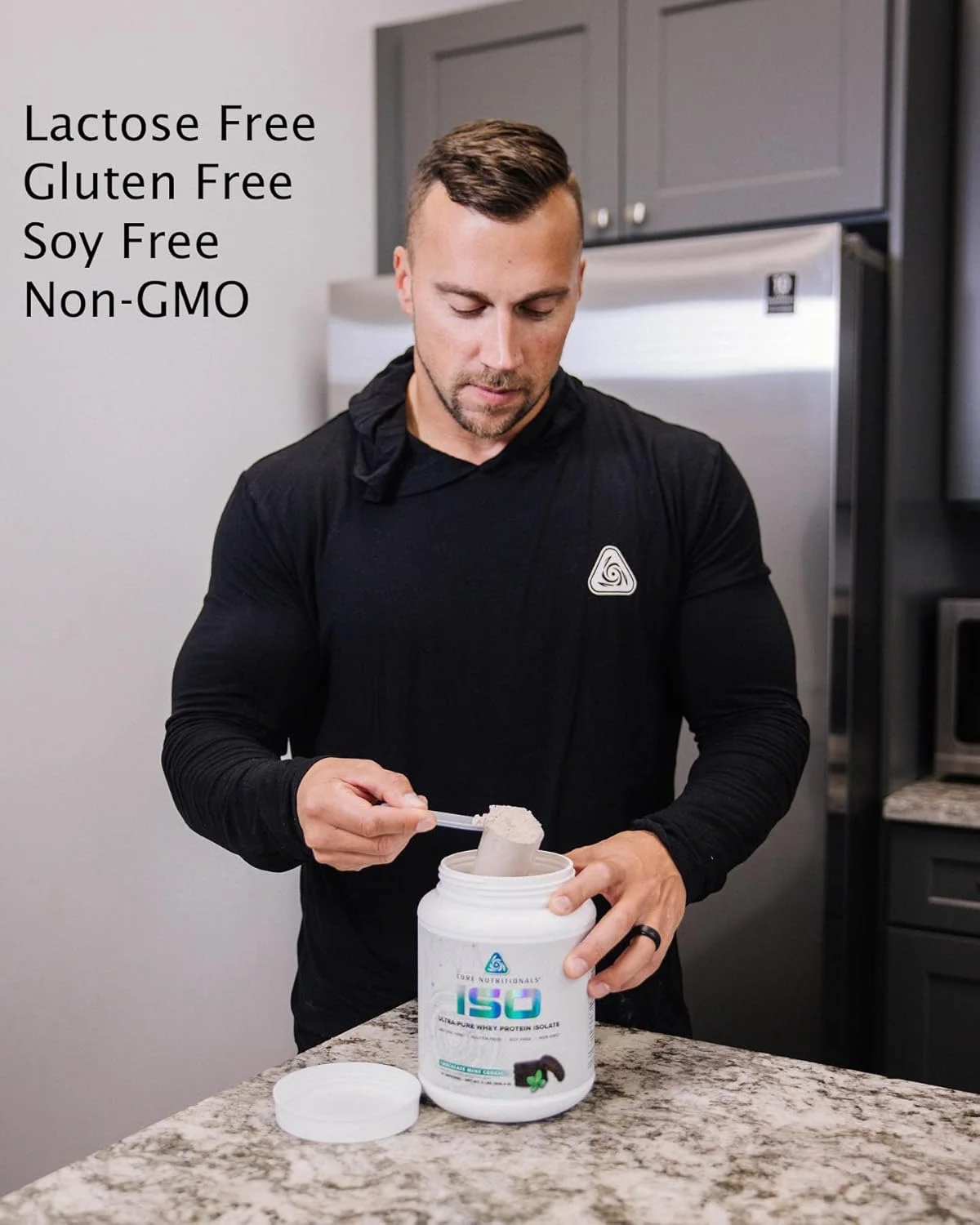 پروتئین وی ایزوله Core Nutritionals | بدون لاکتوز، گلوتن و سویا | 100% میکرو فیلتر شده، پرس سرد | 25 گرم پروتئین | 2 پوند (کیک وانیلی) پروتئین وی ایزوله Core Nutritionals | بدون لاکتوز، گلوتن و سویا | 100% میکرو فیلتر شده، پرس سرد | 25 گرم پروتئین | 2 پوند (کیک وانیلی)