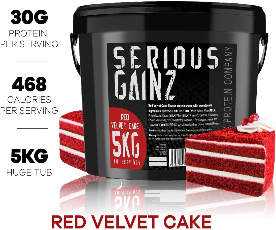 پودر پروتئین وی افزایش وزن جدی The Bulk Protein Company - افزایش وزن، افزایش حجم - 30 گرم پروتئین (رد ولوت کیک، 5 کیلوگرم) پودر پروتئین وی افزایش وزن جدی The Bulk Protein Company - افزایش وزن، افزایش حجم - 30 گرم پروتئین (رد ولوت کیک، 5 کیلوگرم)