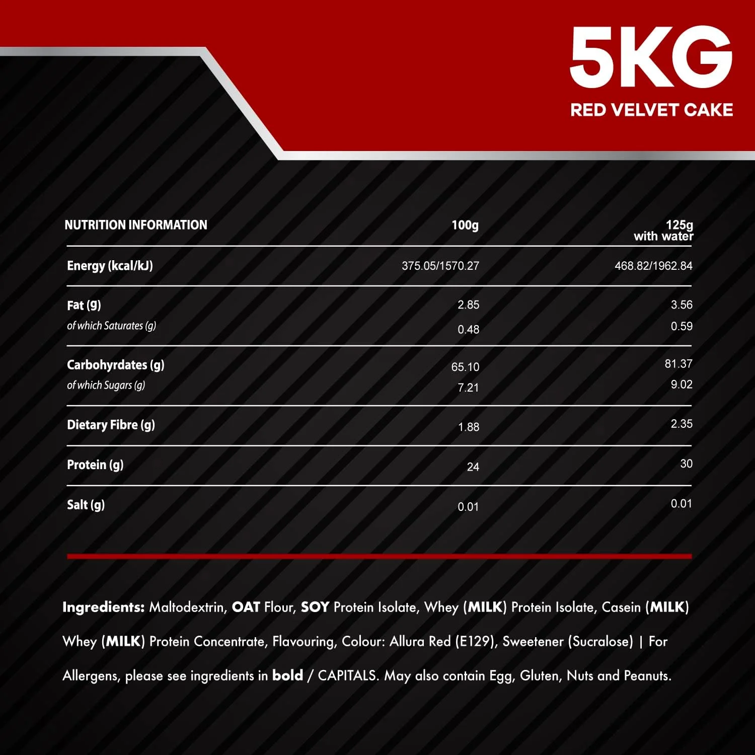 پودر پروتئین وی افزایش وزن جدی The Bulk Protein Company - افزایش وزن، افزایش حجم - 30 گرم پروتئین (رد ولوت کیک، 5 کیلوگرم) پودر پروتئین وی افزایش وزن جدی The Bulk Protein Company - افزایش وزن، افزایش حجم - 30 گرم پروتئین (رد ولوت کیک، 5 کیلوگرم)