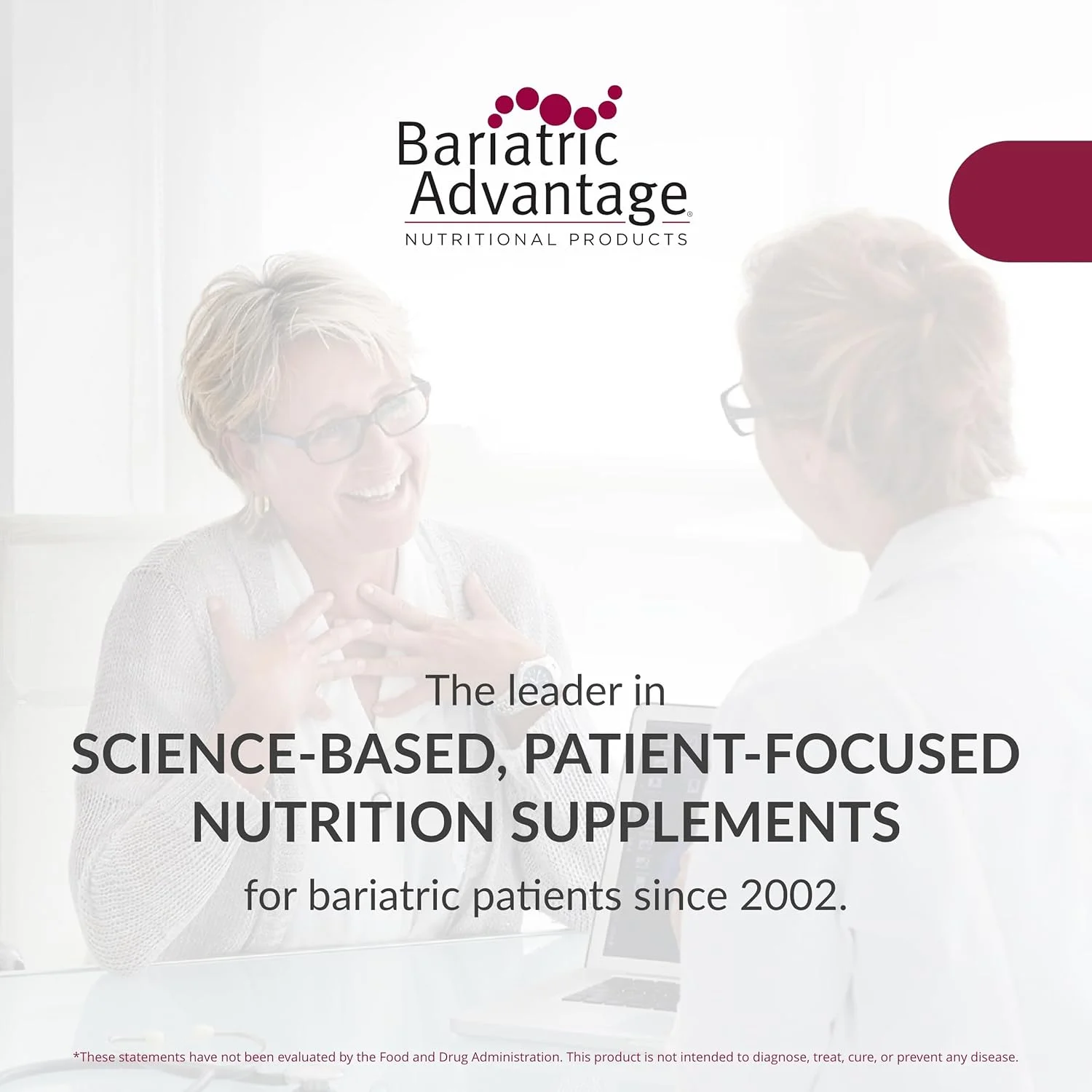 مخلوط نوشیدنی جایگزین وعده غذایی با پروتئین بالا Bariatric Advantage، پودر پروتئین وی ایزوله برای بیماران بای پس معده و اسلیو گاسترکتومی، 27 گرم پروتئین، بدون لاکتوز - شکلاتی - 28 سروینگ مخلوط نوشیدنی جایگزین وعده غذایی با پروتئین بالا Bariatric Advantage، پودر پروتئین وی ایزوله برای بیماران بای پس معده و اسلیو گاسترکتومی، 27 گرم پروتئین، بدون لاکتوز - شکلاتی - 28 سروینگ
