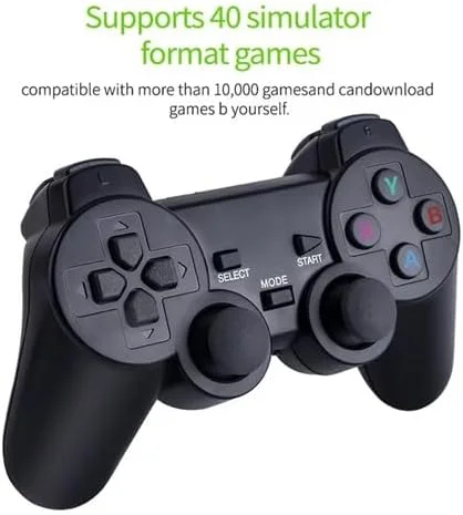 ست دسته بازی بی سیم 2.4G با 2 دسته، آداپتور USB، سازگار با PS3/PC/اندروید باکس ست دسته بازی بی سیم 2.4G با 2 دسته، آداپتور USB، سازگار با PS3/PC/اندروید باکس