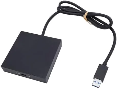 کیت لوازم جانبی آداپتور PC برای VR2 | گسترش کتابخانه بازی، بازی بر روی PC از طریق DisplayPort و آداپتور برق، اتصال پایدار، نصب آسان (پلاگین UK)