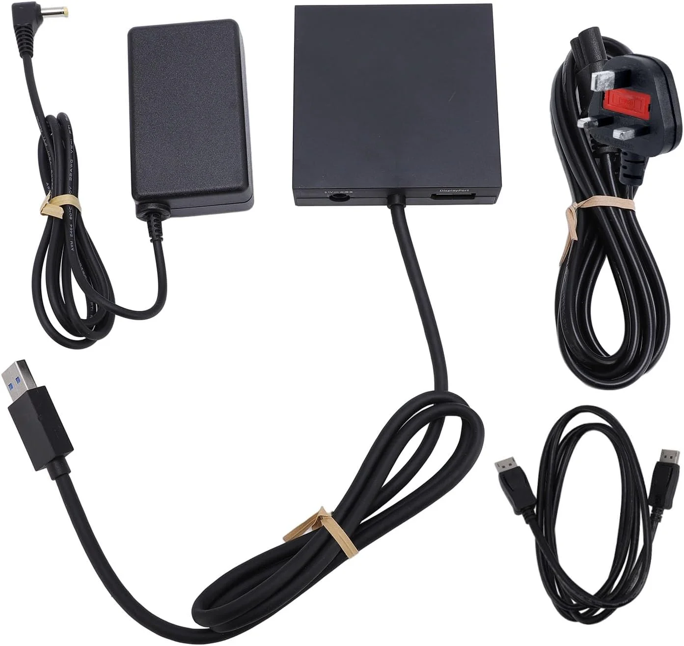 کیت لوازم جانبی آداپتور PC برای VR2 | گسترش کتابخانه بازی، بازی بر روی PC از طریق DisplayPort و آداپتور برق، اتصال پایدار، نصب آسان (پلاگین UK)