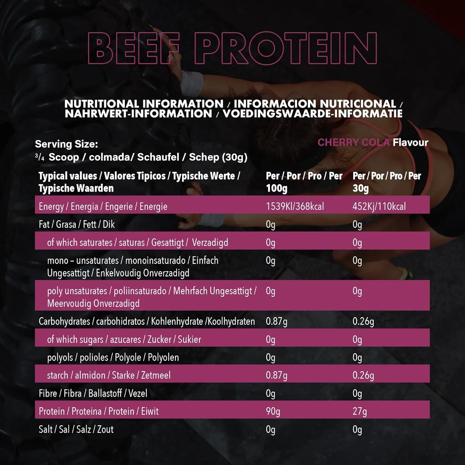 پروتئین ایزوله گوشت گاو NXT Nutrition، پروتئین بالای گوشت گاو در آمینو اسیدهای طبیعی - مناسب برای رژیم پالئو و کتو - فاقد لبنیات، لاکتوز و گلوتن | 1.8 کیلوگرم (Cherry Cola) پروتئین ایزوله گوشت گاو NXT Nutrition، پروتئین بالای گوشت گاو در آمینو اسیدهای طبیعی - مناسب برای رژیم پالئو و کتو - فاقد لبنیات، لاکتوز و گلوتن | 1.8 کیلوگرم (Cherry Cola)