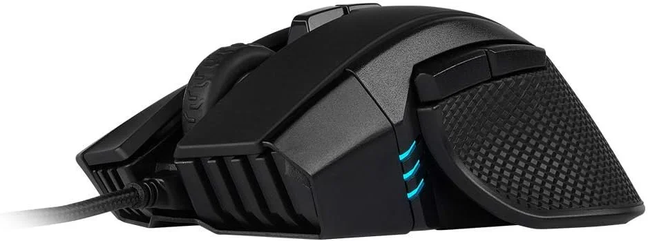 موس گیمینگ سیمی CORSAIR IRONCLAW RGB FPS/MOBA - 18000 DPI - 7 دکمه قابل برنامه ریزی - طراحی شده برای دست های بزرگ - سازگار با iCUE - PC، Mac، PS5، PS4، Xbox - مشکی موس گیمینگ سیمی CORSAIR IRONCLAW RGB FPS/MOBA - 18000 DPI - 7 دکمه قابل برنامه ریزی - طراحی شده برای دست های بزرگ - سازگار با iCUE - PC، Mac، PS5، PS4، Xbox - مشکی