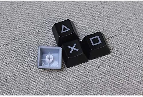 ست کلیدهای بازی Souleden، کلیدهای جهت دار، پروفایل OEM سوییچ برای صفحه کلید مکانیکی Cherry MX، جایگزینی DIY (مشکی)