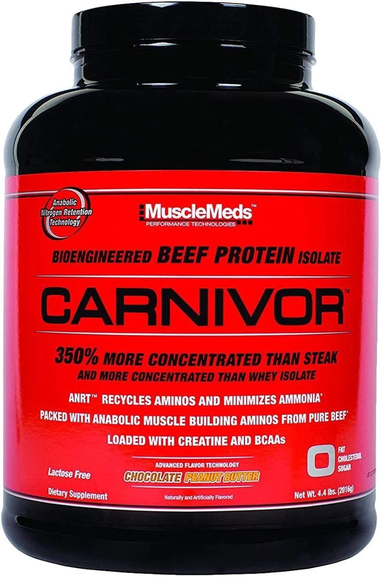 MuscleMeds Carnivor کره بادام زمینی شکلاتی، 4 پوند MuscleMeds Carnivor کره بادام زمینی شکلاتی، 4 پوند