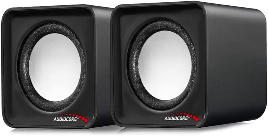 اسپیکر کیوب قابل حمل Audiocore AC870 6W USB برای کامپیوتر/لپ تاپ/تبلت (مشکی) اسپیکر کیوب قابل حمل Audiocore AC870 6W USB برای کامپیوتر/لپ تاپ/تبلت (مشکی)