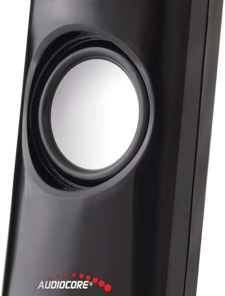 ست اسپیکر Audiocore AC860 USB قابل حمل قفسه کتاب PC/لپ تاپ/تبلت 8W 3.5mm ست اسپیکر Audiocore AC860 USB قابل حمل قفسه کتاب PC/لپ تاپ/تبلت 8W 3.5mm