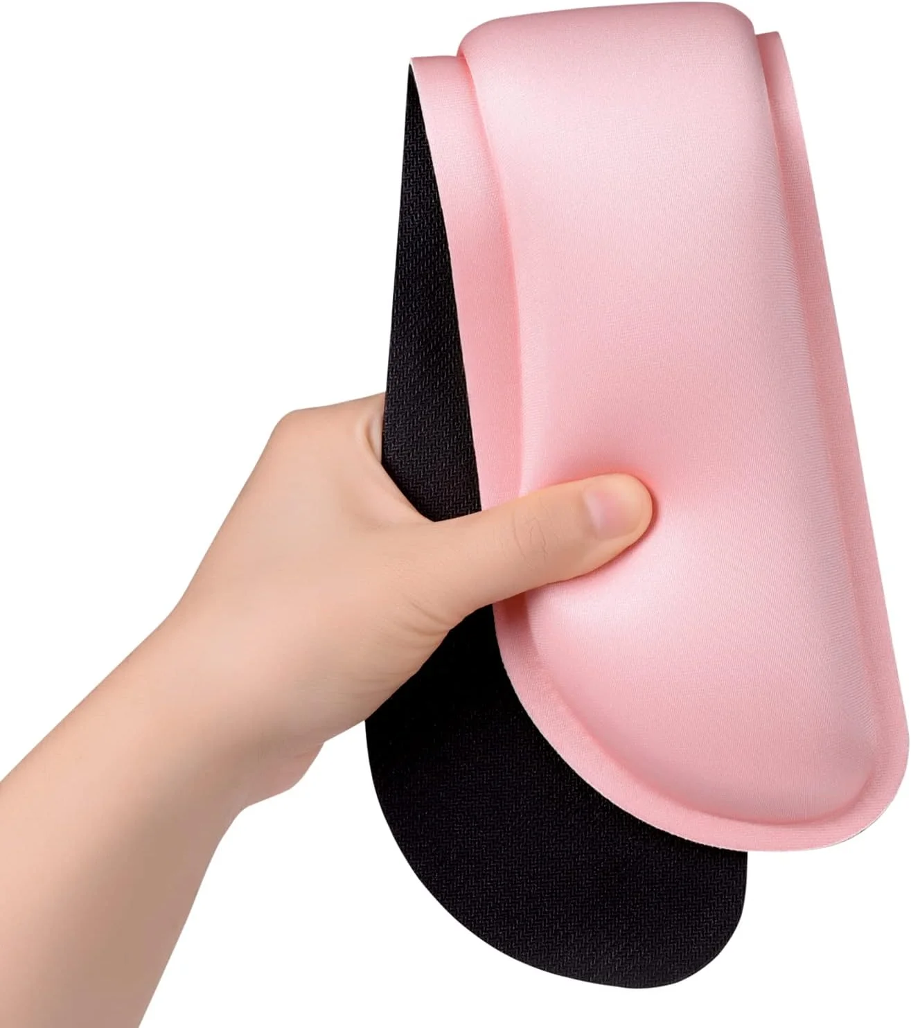 پد استراحت مچ دست کیبورد بزرگ Dapesuom، ست فوم حافظه دار برای تایپ آسان و تسکین درد، پد مچ دست ماوس، پشتیبانی ضد لغزش مچ دست برای بازی، کامپیوتر، لپ تاپ، صورتی رز