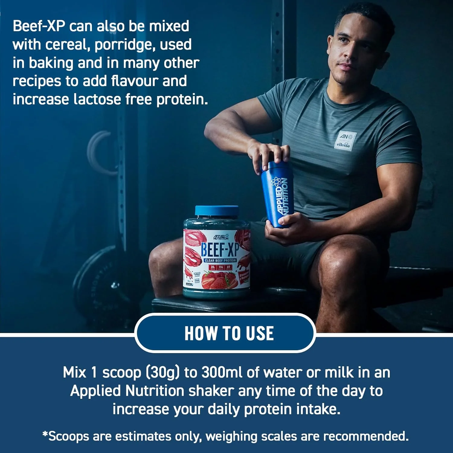 پروتئین ایزوله هیدرولیز شده گوشت گاو Applied Nutrition Beef XP - سبک آب میوه، بدون لبنیات، بدون لاکتوز، بدون شکر، کم چرب (1.8 کیلوگرم، کولا میلیونز) پروتئین ایزوله هیدرولیز شده گوشت گاو Applied Nutrition Beef XP - سبک آب میوه، بدون لبنیات، بدون لاکتوز، بدون شکر، کم چرب (1.8 کیلوگرم، کولا میلیونز)
