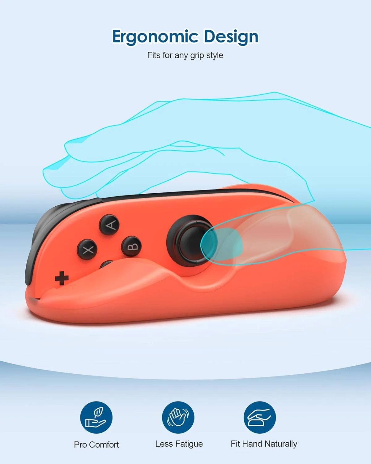 بسته 2 عددی ماوس کنترلر بازی برای Switch Joy-Con، 2 دسته نگهدارنده دستی، مینی ماوس های قابل حمل برای لوازم جانبی بازی Drag x Drive - سازگار با Nintendo Switch 2 2025 (آبی و نارنجی) بسته 2 عددی ماوس کنترلر بازی برای Switch Joy-Con، 2 دسته نگهدارنده دستی، مینی ماوس های قابل حمل برای لوازم جانبی بازی Drag x Drive - سازگار با Nintendo Switch 2 2025 (آبی و نارنجی)