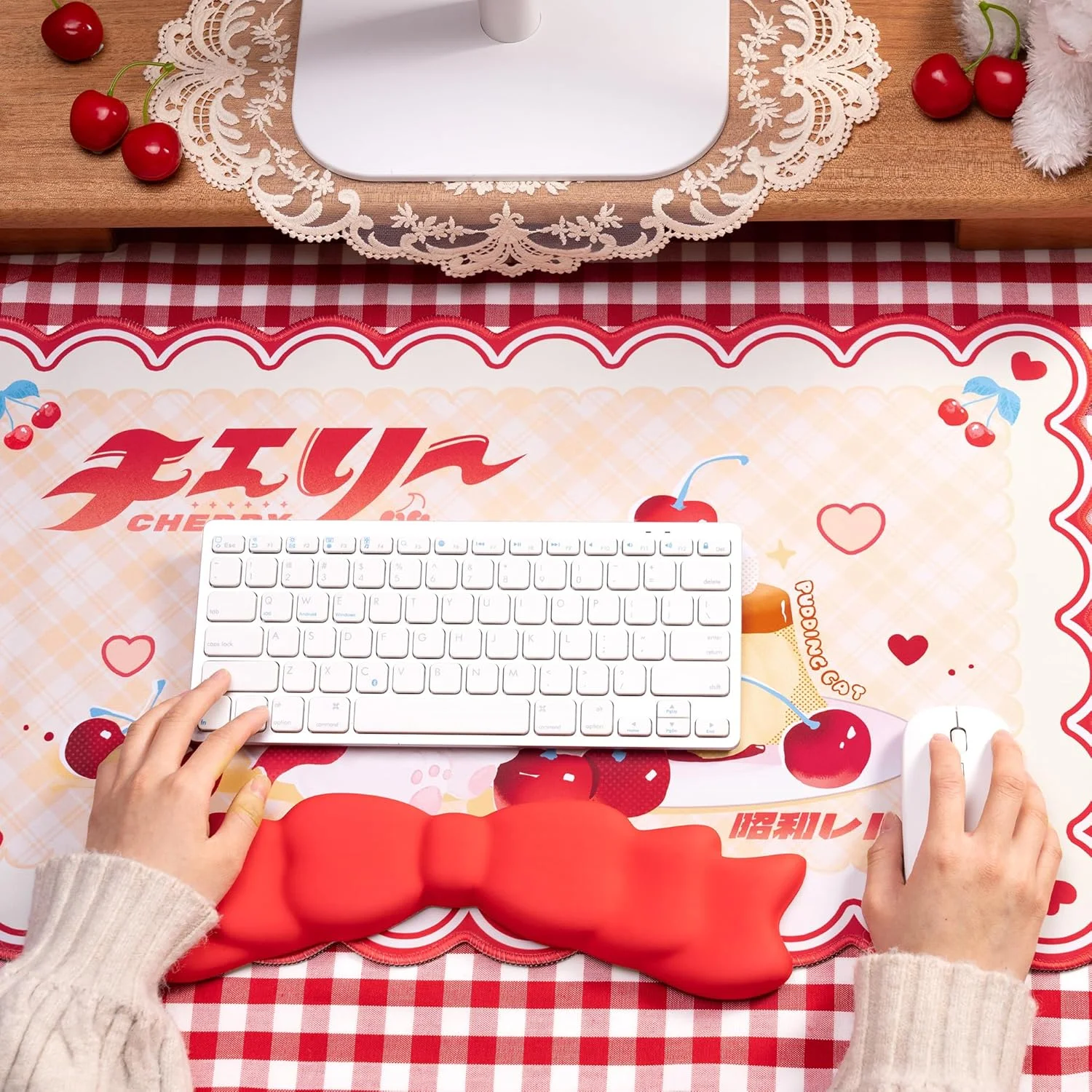 ست پد موس مچی Kawaii GeekShare، پد رومیزی با پایه لاستیکی ضد لغزش و مچی فوم حافظه دار برای بازی یا کار در خانه - فروشگاه چای شیر گربه ست پد موس مچی Kawaii GeekShare، پد رومیزی با پایه لاستیکی ضد لغزش و مچی فوم حافظه دار برای بازی یا کار در خانه - فروشگاه چای شیر گربه