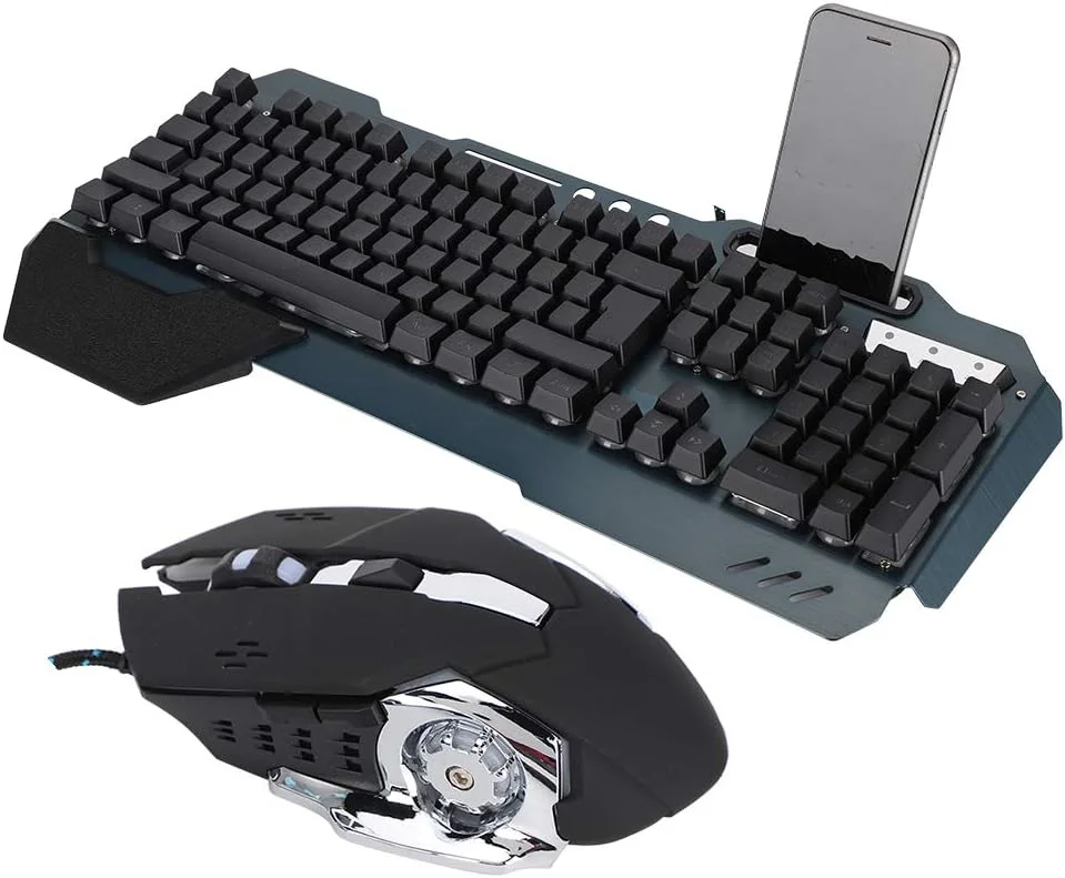 کیبورد سیم دار 3200Dpi، کیبورد مکانیکی، برای ست گیمینگ PC