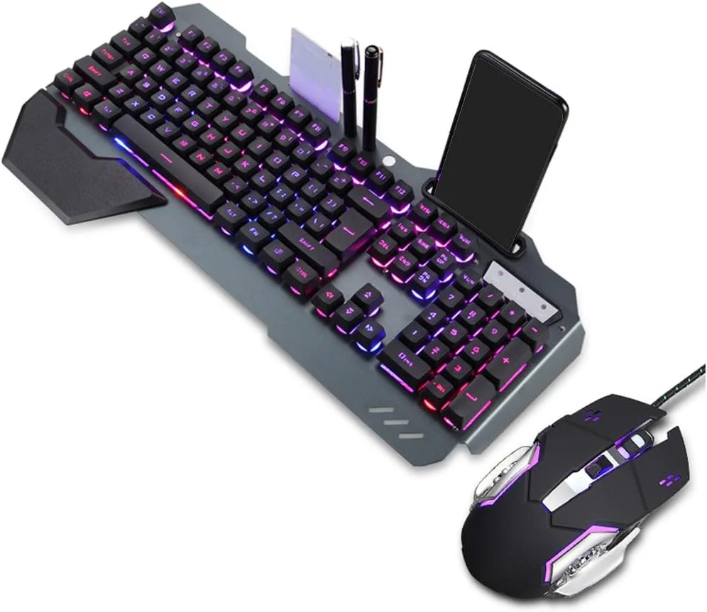 کیبورد سیم دار 3200Dpi، کیبورد مکانیکی، برای ست گیمینگ PC کیبورد سیم دار 3200Dpi، کیبورد مکانیکی، برای ست گیمینگ PC