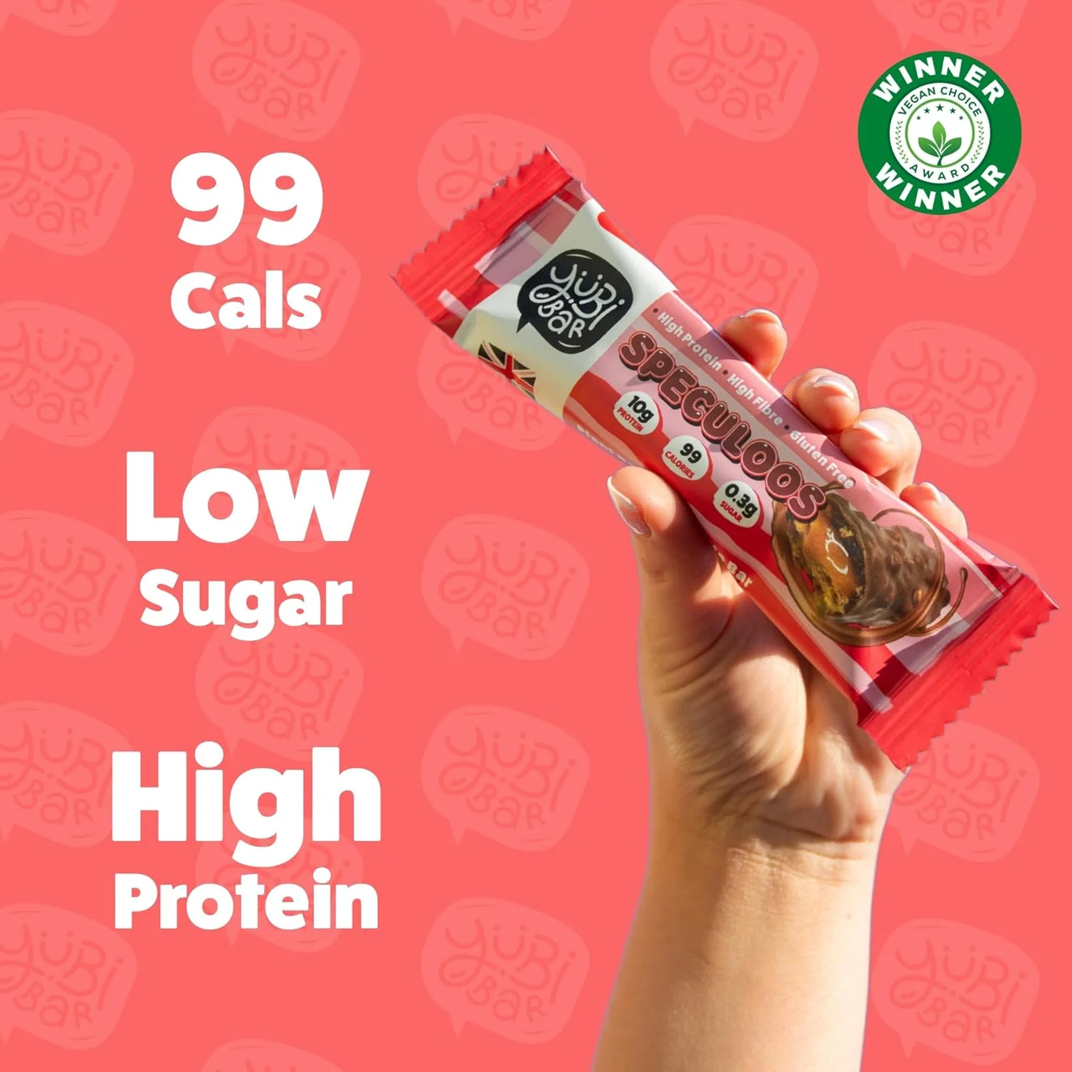 پروتئین بار گیاهی یوبی با طعم اسپکولوس پروتئین بار گیاهی یوبی با طعم اسپکولوس