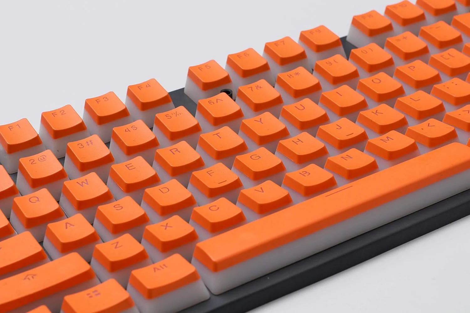 ست کیکپ های پودینگ HK GAMING | ست کیکپ PBT دو لایه | ست کامل 112 کی OEM پروفایل | ANSI US-Layout | برای کیبورد مکانیکی | سازگار با Cherry MX، Gateron، Kailh، Outemu | نارنجی ست کیکپ های پودینگ HK GAMING | ست کیکپ PBT دو لایه | ست کامل 112 کی OEM پروفایل | ANSI US-Layout | برای کیبورد مکانیکی | سازگار با Cherry MX، Gateron، Kailh، Outemu | نارنجی