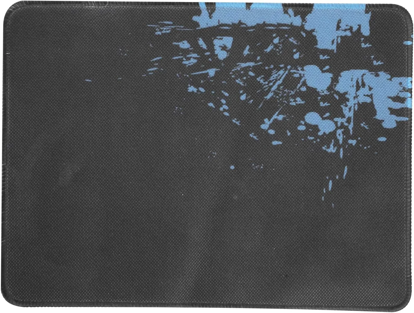 ست کیبورد گیمینگ XUMIUZIY - ماوس گیمینگ 1600DPI و کیبورد گیمینگ، ست 3 تکه کیبورد، ماوس و هدست سیمی، پایه زاویه دار 75 درجه (مشکی (نور آبی یخی))