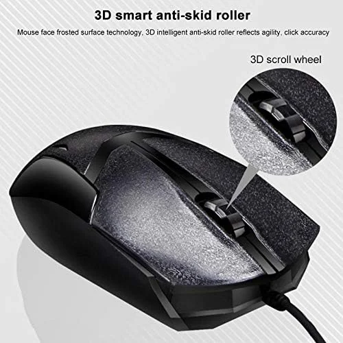 ست کیبورد گیمینگ و اداری سیم دار USB مدل SHIHUI Q17 با 104 کلید به همراه ماوس سیم دار متقارن، طول کابل کیبورد: 1.4 متر، طول کابل ماوس: 1.3 متر (مشکی)(سفید) (رنگ: مشکی) ست کیبورد گیمینگ و اداری سیم دار USB مدل SHIHUI Q17 با 104 کلید به همراه ماوس سیم دار متقارن، طول کابل کیبورد: 1.4 متر، طول کابل ماوس: 1.3 متر (مشکی)(سفید) (رنگ: مشکی)