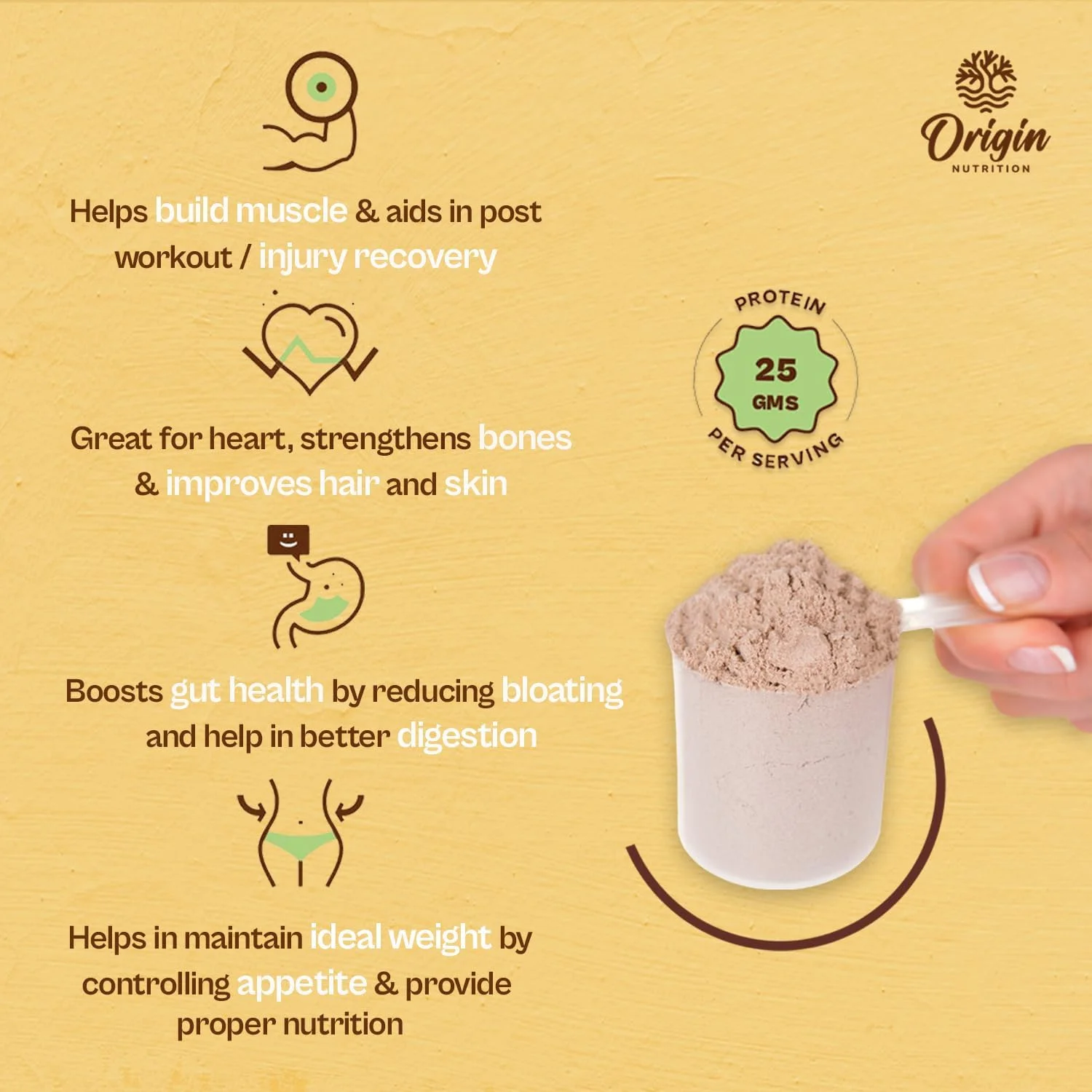 پودر پروتئین وگان 100% طبیعی Origin Nutrition، طعم وانیل با هضم آسان، حاوی 25 گرم پروتئین گیاهی، بدون گلوتن، بدون لبنیات، بدون شکر افزوده، بدون سویا، غیر تراریخته، مناسب گیاهخواران، 7 سروینگ، 274 گرم پودر پروتئین وگان 100% طبیعی Origin Nutrition، طعم وانیل با هضم آسان، حاوی 25 گرم پروتئین گیاهی، بدون گلوتن، بدون لبنیات، بدون شکر افزوده، بدون سویا، غیر تراریخته، مناسب گیاهخواران، 7 سروینگ، 274 گرم