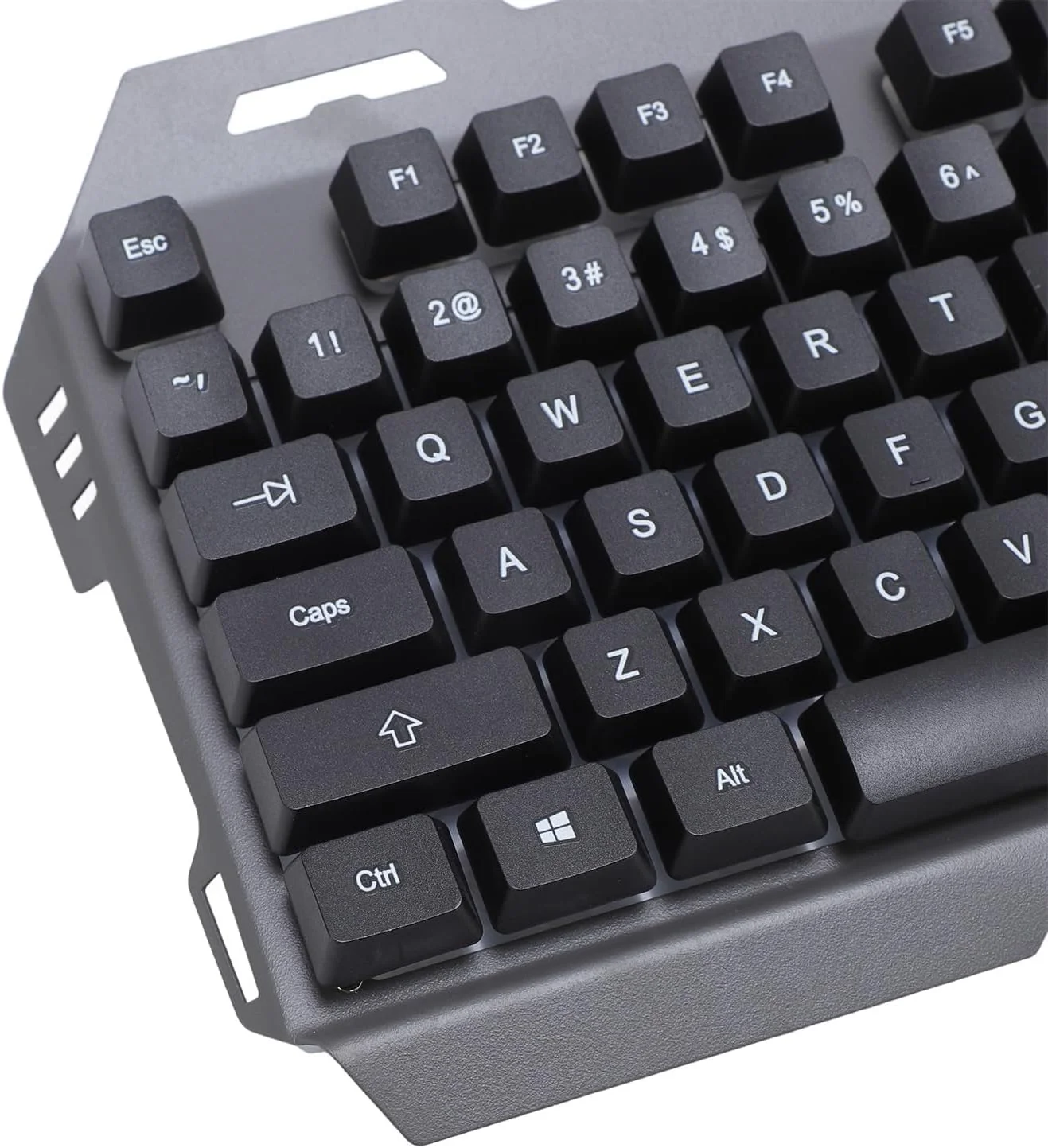 ست کیبورد و ماوس سیم دار، کیبورد گیمینگ ارگونومیک سایز کامل 104 کلید و ماوس با نور RGB، اتصال USB Plug and Play، سبک و باریک ست کیبورد و ماوس سیم دار، کیبورد گیمینگ ارگونومیک سایز کامل 104 کلید و ماوس با نور RGB، اتصال USB Plug and Play، سبک و باریک