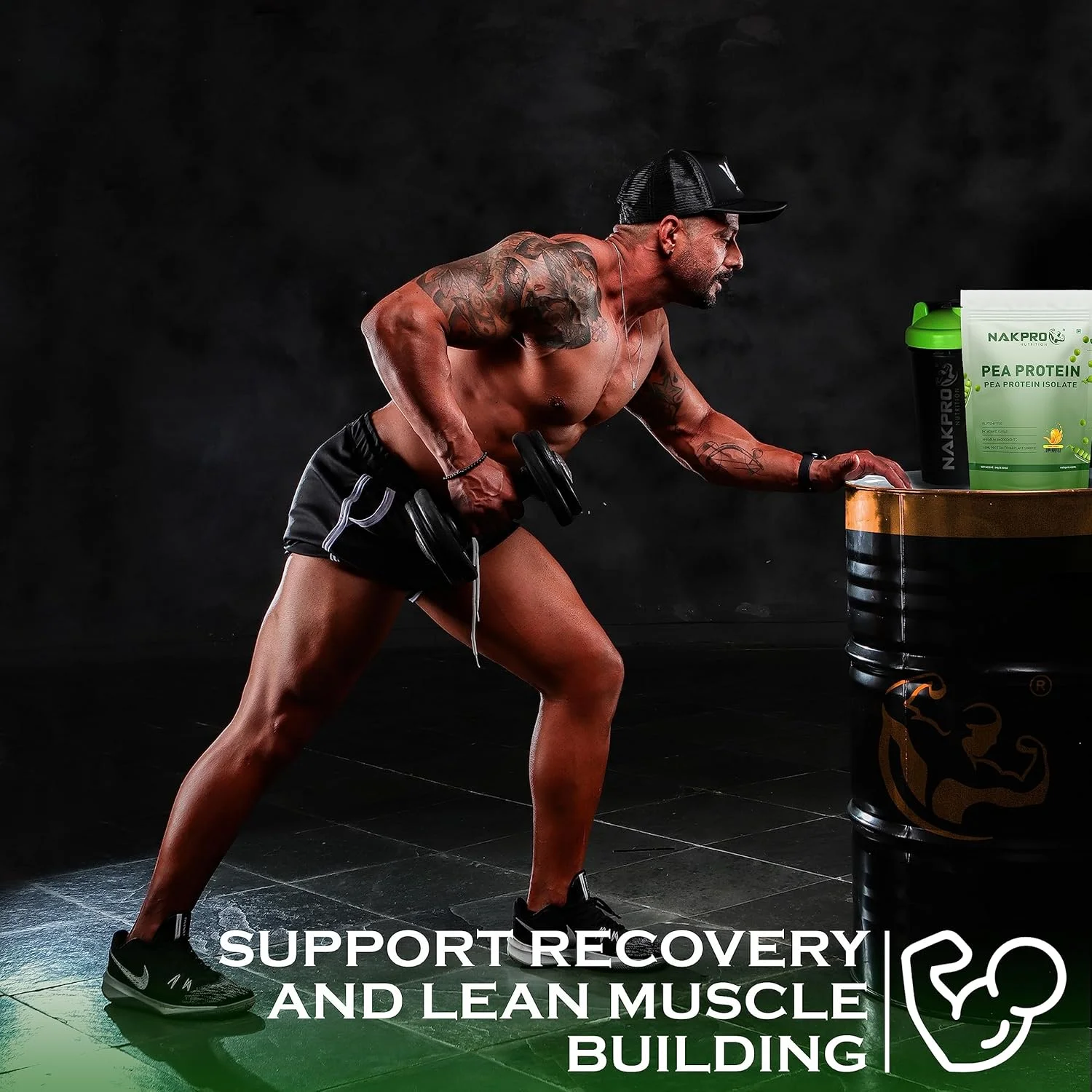 پروتئین نخود فرنگی ایزوله 100% NAKPRO، انبه - 1 کیلوگرم | 26 گرم پروتئین، 4.9 گرم BCAA | پودر پروتئین گیاهی وگان طبیعی | هضم آسان | تمام اسیدهای آمینه ضروری برای افزایش و ریکاوری عضلات پروتئین نخود فرنگی ایزوله 100% NAKPRO، انبه - 1 کیلوگرم | 26 گرم پروتئین، 4.9 گرم BCAA | پودر پروتئین گیاهی وگان طبیعی | هضم آسان | تمام اسیدهای آمینه ضروری برای افزایش و ریکاوری عضلات