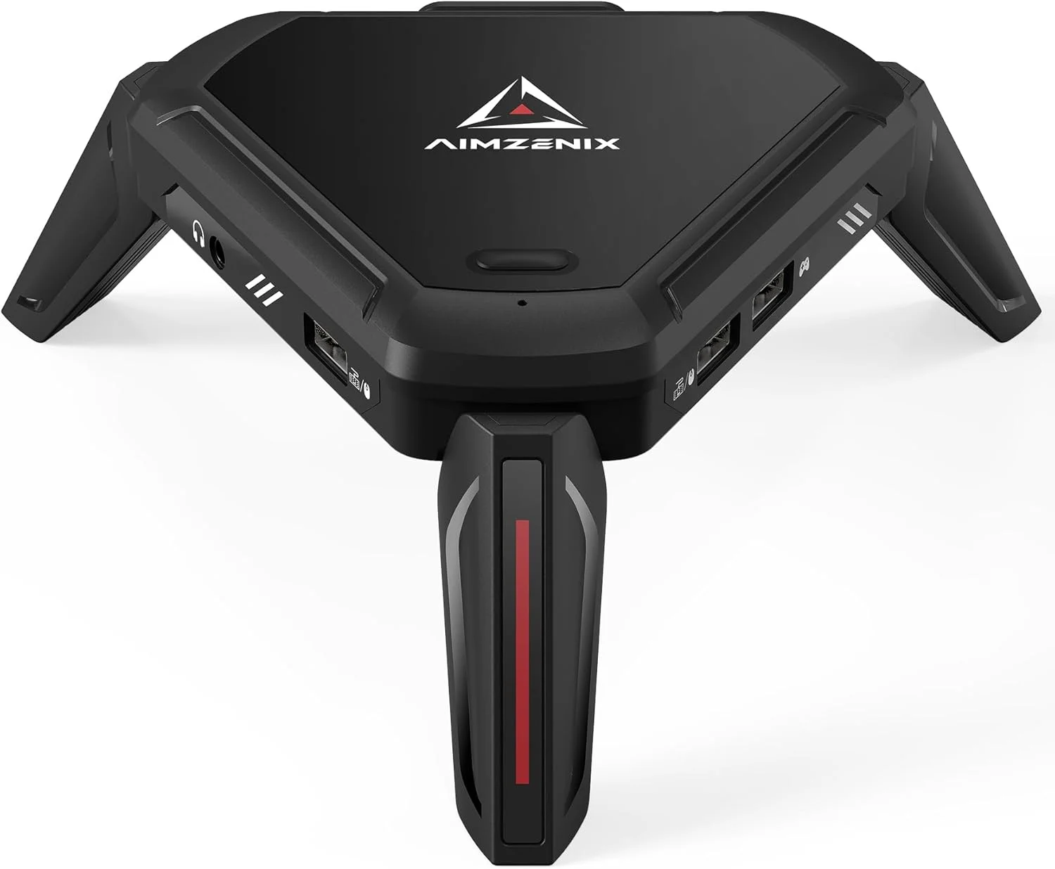 آداپتور کیبورد و ماوس گیمینگ AIMZENIX Monster برای PS5، PS4، PC، Xbox Series X/S، Xbox One، Nintendo Switch، کنسول شبیه ساز از تنظیمات لحظه ای APP و Aim Assist پشتیبانی می کند 【آخرین نسخه: 782412】