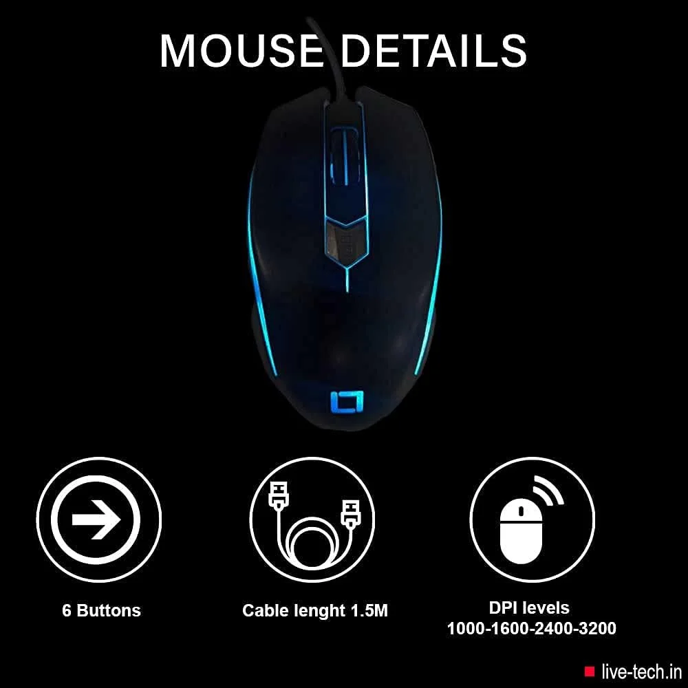 ست کیبورد و ماوس گیمینگ RGB Live Tech Armour به همراه ماوس پد، انتخاب گیمرها، 19 کلید ضد شبح، حروف با نور پس زمینه، روشن/خاموش کردن نور پس زمینه با FN+، حالت تنفس نور پس زمینه، نور ثابت با FN+PAGE UP، افزایش روشنایی نور پس زمینه + ست کیبورد و ماوس گیمینگ RGB Live Tech Armour به همراه ماوس پد، انتخاب گیمرها، 19 کلید ضد شبح، حروف با نور پس زمینه، روشن/خاموش کردن نور پس زمینه با FN+، حالت تنفس نور پس زمینه، نور ثابت با FN+PAGE UP، افزایش روشنایی نور پس زمینه +
