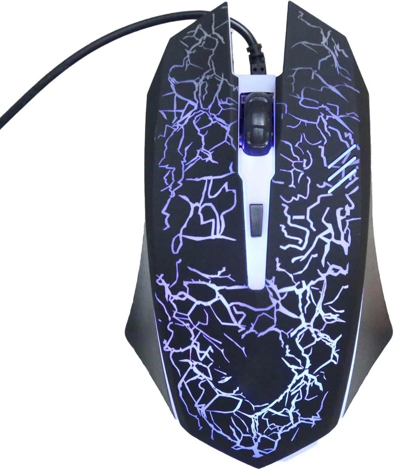 ست کیبورد و ماوس سیم دار VELATEMOR، ست ماوس کیبورد مکانیکی، کیبورد مکانیکی گیمینگ ترک خورده، لوازم جانبی بازی نورانی، برای بازی، دسکتاپ، کامپیوتر (ست ماوس و کیبورد ترک خورده D620)