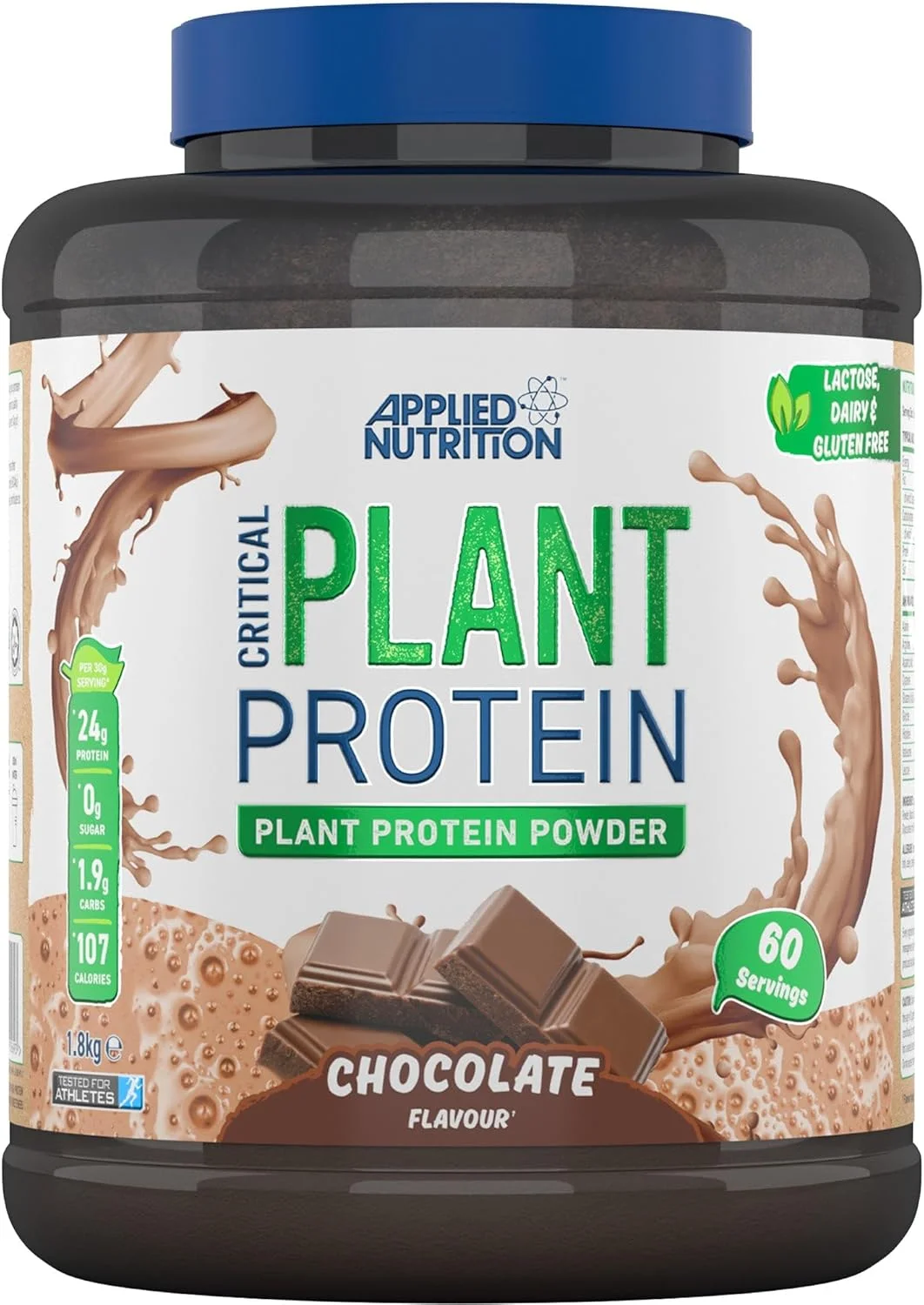 پروتئین گیاهی ضروری Applied Nutrition - 1.8 کیلوگرم - شکلاتی
