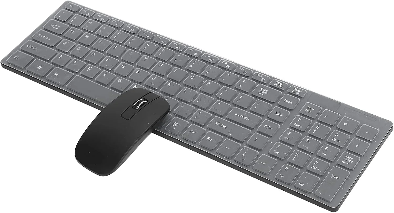 ست موس و کیبورد، کیبورد بیسیم، کمبو موس و کیبورد گیمینگ، موس HK 06، با تنظیم صدا، برای تلفنهای هوشمند، تبلتها، نوتبوکها (مشکی) راحتی دوچندان ست موس و کیبورد، کیبورد بیسیم، کمبو موس و کیبورد گیمینگ، موس HK 06، با تنظیم صدا، برای تلفنهای هوشمند، تبلتها، نوتبوکها (مشکی) راحتی دوچندان