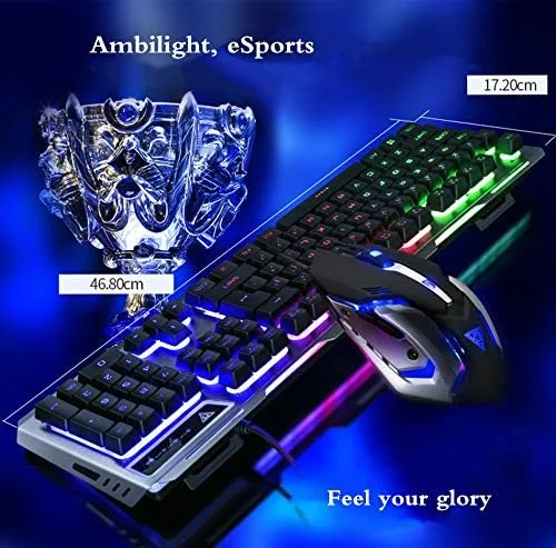 Zhiqin _ صفحه کلید گیمینگ رقابتی با حس تیمور v1 و ست صفحه کلید سیم دار برای لپ تاپ گیمینگ، زرد Zhiqin _ صفحه کلید گیمینگ رقابتی با حس تیمور v1 و ست صفحه کلید سیم دار برای لپ تاپ گیمینگ، زرد