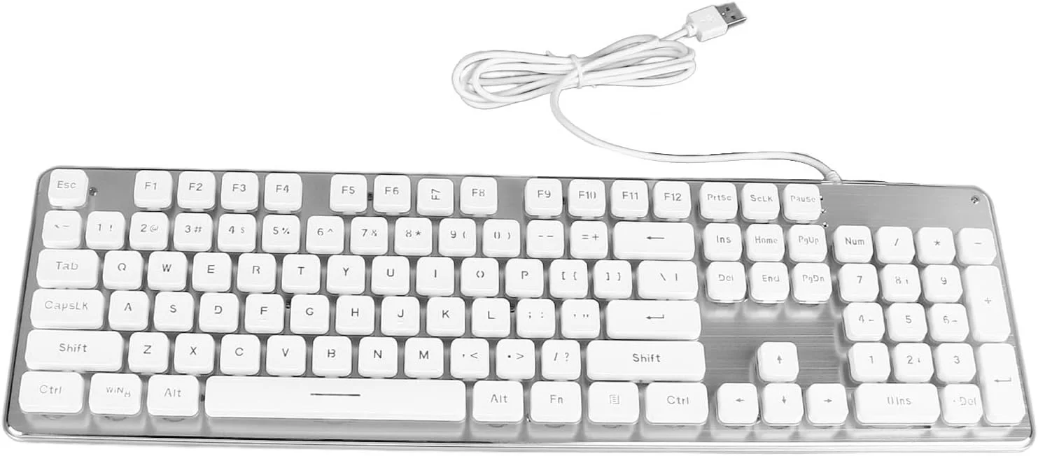 ست کیبورد و ماوس گیمینگ GOWENIC، نورهای RGB، حس مکانیکی، نور پس زمینه تک رنگ، سیمی، 104 کلید، برای کار با کامپیوتر شخصی و سرگرمی خانگی ست کیبورد و ماوس گیمینگ GOWENIC، نورهای RGB، حس مکانیکی، نور پس زمینه تک رنگ، سیمی، 104 کلید، برای کار با کامپیوتر شخصی و سرگرمی خانگی