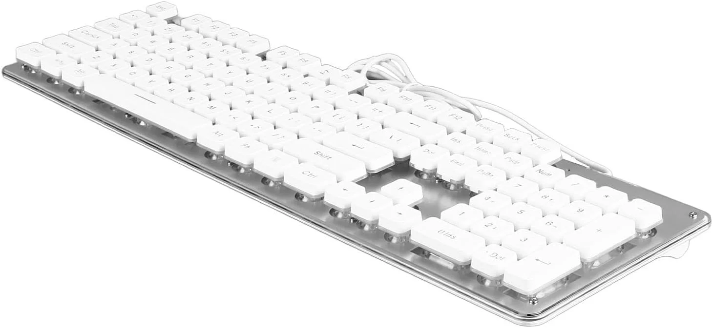 ست کیبورد و ماوس گیمینگ GOWENIC، نورهای RGB، حس مکانیکی، نور پس زمینه تک رنگ، سیمی، 104 کلید، برای کار با کامپیوتر شخصی و سرگرمی خانگی ست کیبورد و ماوس گیمینگ GOWENIC، نورهای RGB، حس مکانیکی، نور پس زمینه تک رنگ، سیمی، 104 کلید، برای کار با کامپیوتر شخصی و سرگرمی خانگی