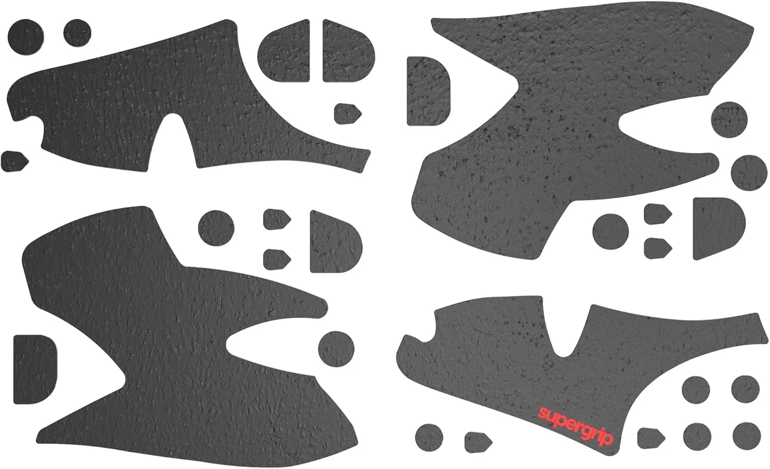 ست گریپ تیپ SUPERGRIP Pulsar Gaming Gears برای کنترلر PS5 DualSense، جذب کننده عرق، عملکرد بالا، ضد لغزش، چسب 3M بدون باقی مانده، نوار گریپ کنترلر فوق العاده نازک 0.5 میلی متر (0.02 اینچ)