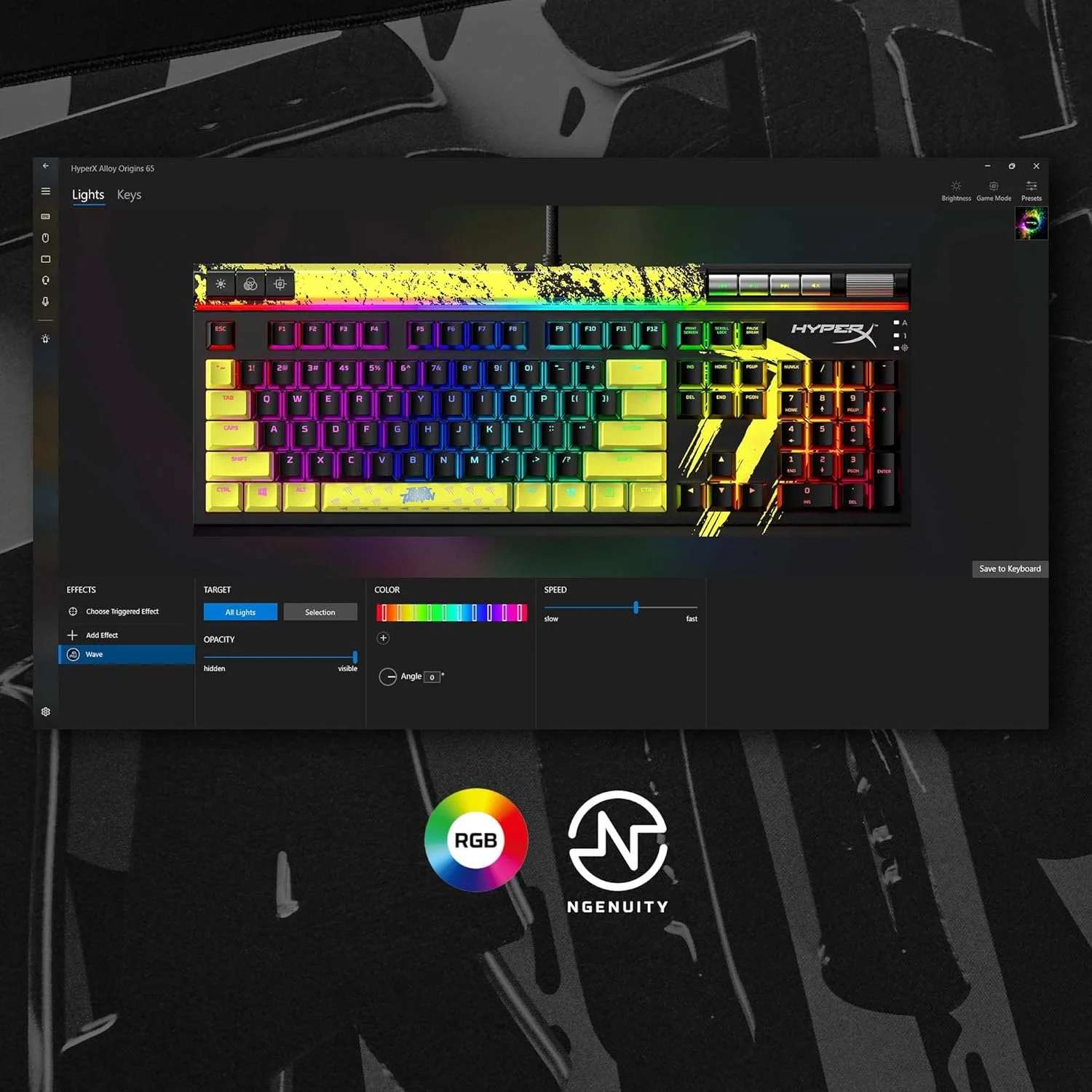 کیبورد گیمینگ مکانیکی HyperX Alloy Elite 2 نسخه TimTheTatMan با نورپردازی و شخصیسازی ماکرو قابل کنترل توسط نرمافزار، مشکی/زرد، 639P0AA#ABA، II، اندازه کامل کیبورد گیمینگ مکانیکی HyperX Alloy Elite 2 نسخه TimTheTatMan با نورپردازی و شخصیسازی ماکرو قابل کنترل توسط نرمافزار، مشکی/زرد، 639P0AA#ABA، II، اندازه کامل