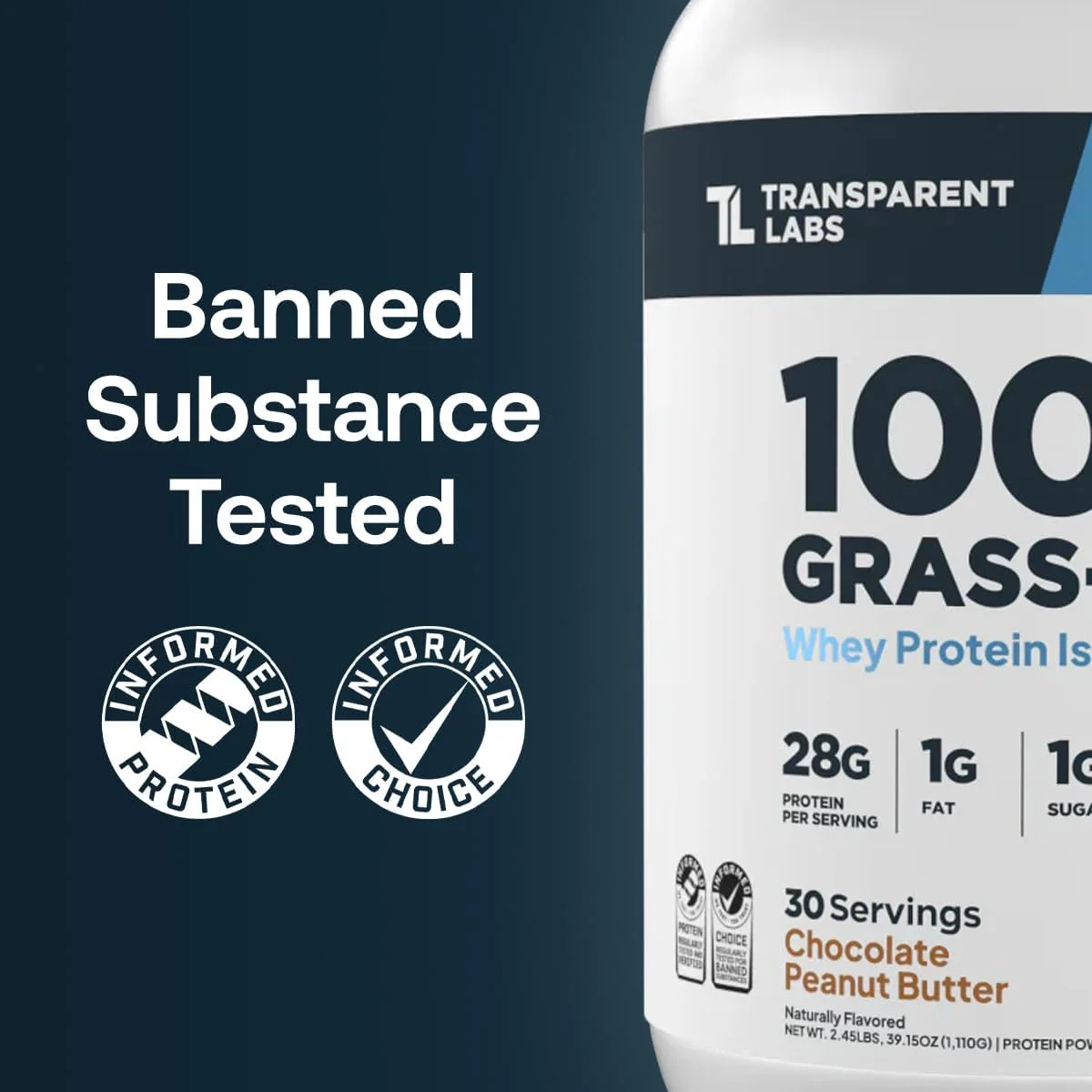 پروتئین وی ایزوله گاوی تغذیه شده با علف Transparent Labs - طعم طبیعی، پودر پروتئین وی بدون گلوتن با 28 گرم پروتئین در هر وعده و 9 اسید آمینه ضروری - 30 سروینگ، میلک شیک توت فرنگی پروتئین وی ایزوله گاوی تغذیه شده با علف Transparent Labs - طعم طبیعی، پودر پروتئین وی بدون گلوتن با 28 گرم پروتئین در هر وعده و 9 اسید آمینه ضروری - 30 سروینگ، میلک شیک توت فرنگی