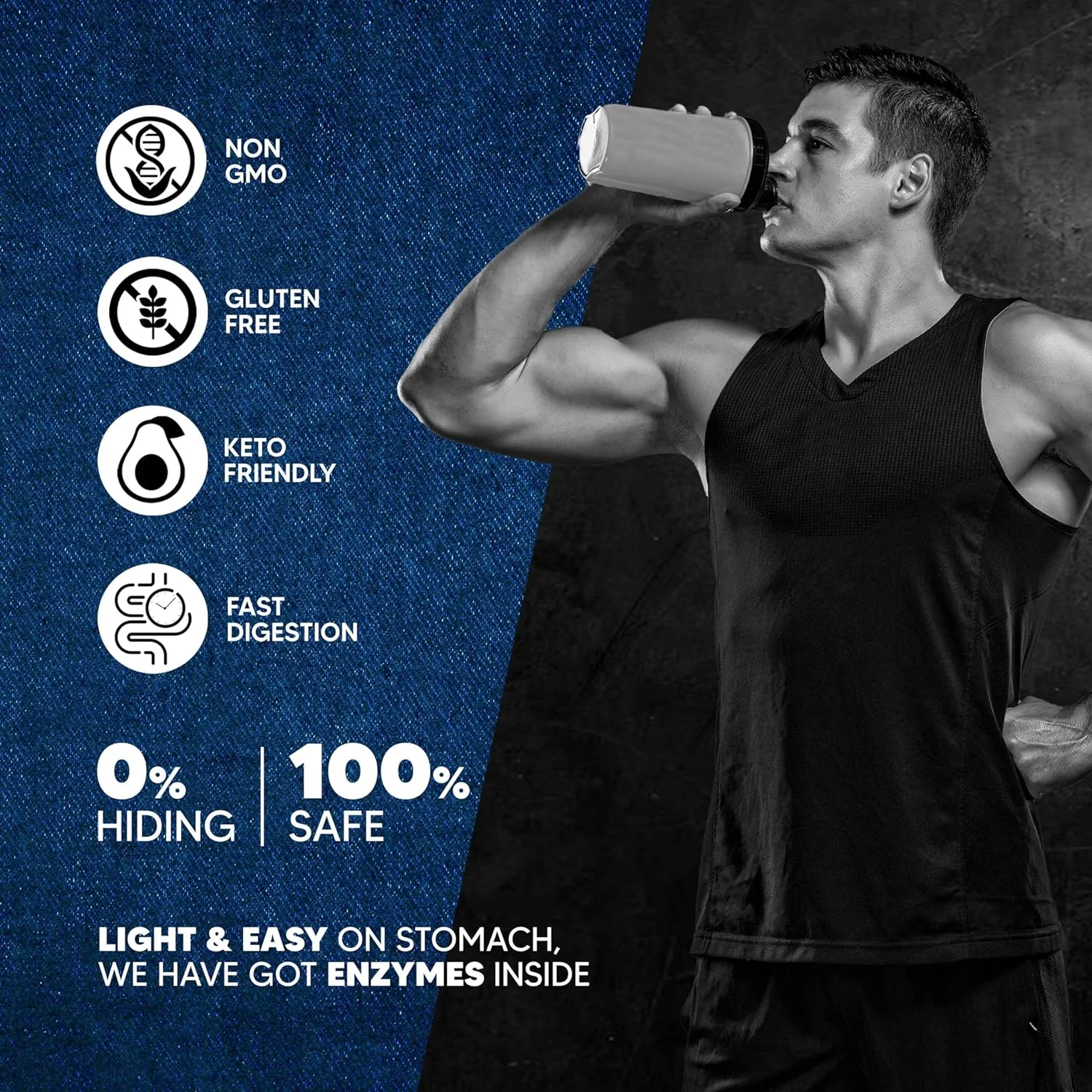 پروتئین وی اتم AS-IT-IS، 2 کیلوگرم | 27 گرم پروتئین | ایزوله و کنسانتره | کوکی و کرم | دارای گواهینامه USA Labdoor | حاوی آنزیم های گوارشی برای جذب بهتر پروتئین وی اتم AS-IT-IS، 2 کیلوگرم | 27 گرم پروتئین | ایزوله و کنسانتره | کوکی و کرم | دارای گواهینامه USA Labdoor | حاوی آنزیم های گوارشی برای جذب بهتر