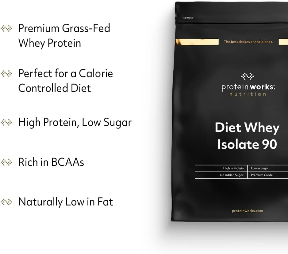 THE PROTEIN WORKS - دایت وی ایزوله 90 | پودر وی ایزوله | شیک کم کالری | 20 سروینگ | ابریشم شکلاتی | 500 گرم THE PROTEIN WORKS - دایت وی ایزوله 90 | پودر وی ایزوله | شیک کم کالری | 20 سروینگ | ابریشم شکلاتی | 500 گرم