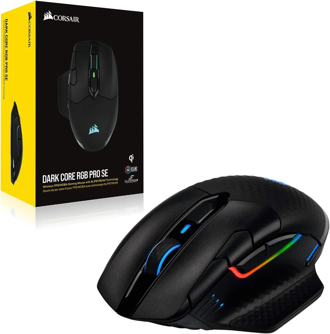 موس گیمینگ بی سیم FPS/MOBA کرسیر Dark Core RGB Pro SE