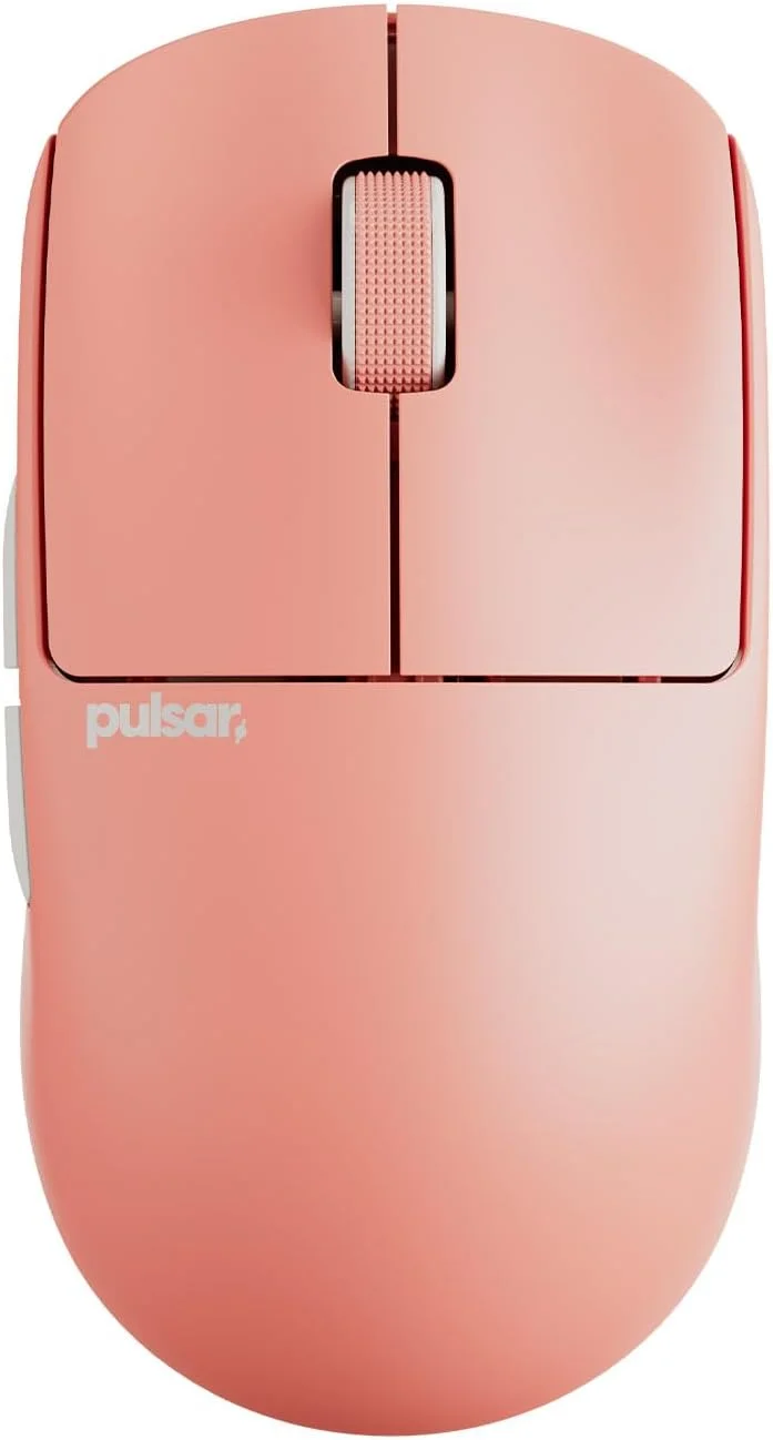 موس گیمینگ بی سیم فوق سبک Pulsar Gaming Gears X2 Crazylight سایز مینی - وزن فوق العاده سبک 35 گرم، شکل متقارن، 32K DPI، سوییچ اپتیکال، دانگل 8K شامل، Sunset Haze موس گیمینگ بی سیم فوق سبک Pulsar Gaming Gears X2 Crazylight سایز مینی - وزن فوق العاده سبک 35 گرم، شکل متقارن، 32K DPI، سوییچ اپتیکال، دانگل 8K شامل، Sunset Haze