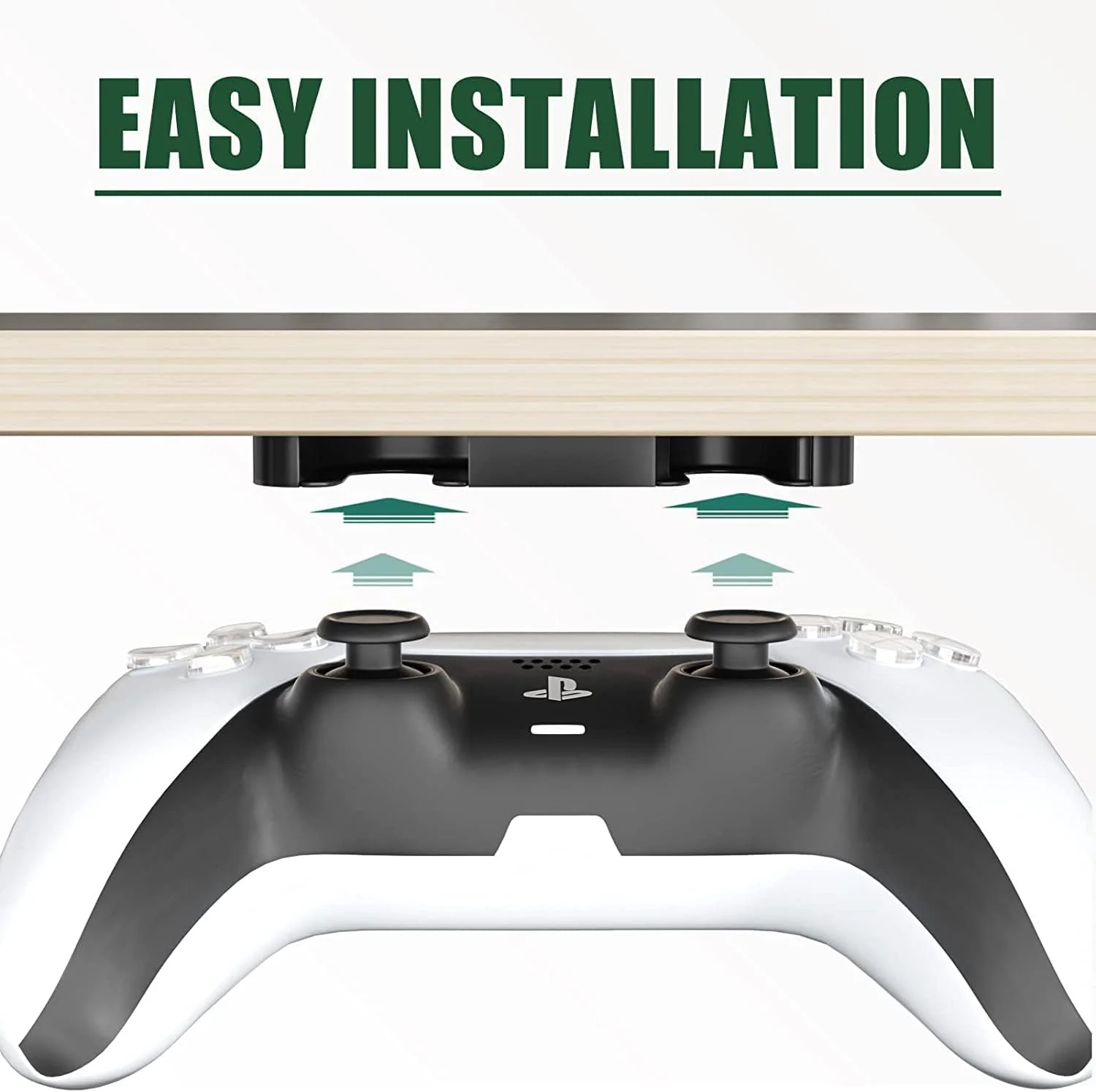 نگهدارنده دسته بازی زیر میز AMERTEER | بسته 2 عددی هولدر گیم پد برای PS5، PS4، Xbox، Switch | استند لوازم جانبی بازی چسبی برای میز یا قفسه | قلاب سازمان دهنده دسته بازی (مشکی) نگهدارنده دسته بازی زیر میز AMERTEER | بسته 2 عددی هولدر گیم پد برای PS5، PS4، Xbox، Switch | استند لوازم جانبی بازی چسبی برای میز یا قفسه | قلاب سازمان دهنده دسته بازی (مشکی)