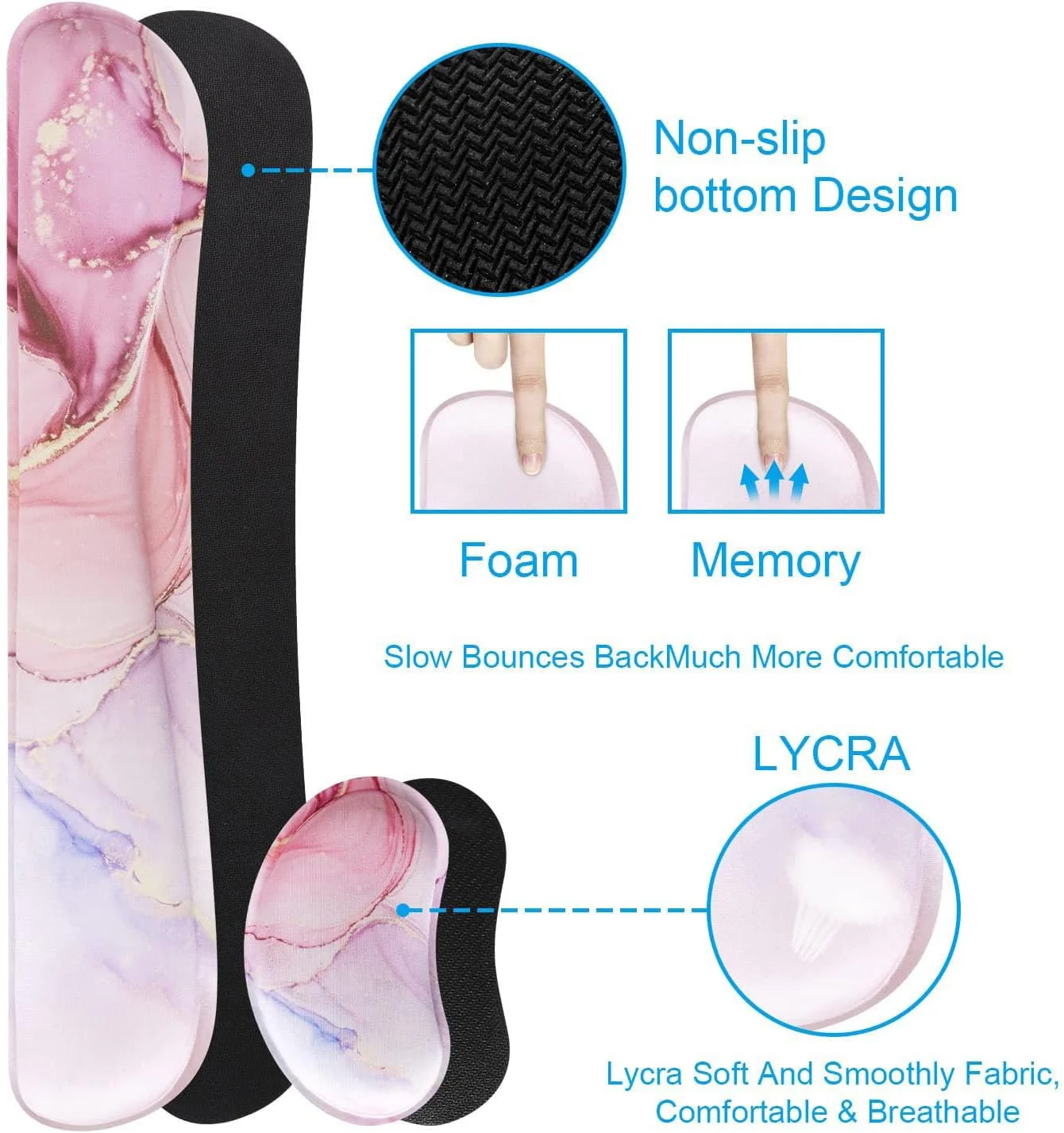 ست پد ماوس و کیبورد Lxeqiony، پد ماوس گیمینگ بزرگ + تکیه گاه مچ دست کیبورد، فوم حافظه دار، تسکین درد تایپ آسان، 3 تکه (35.4×15.7 اینچ) پد رومیزی ارگونومیک XXL فوق العاده ضخیم - سنگ مرمر اکلیلی ست پد ماوس و کیبورد Lxeqiony، پد ماوس گیمینگ بزرگ + تکیه گاه مچ دست کیبورد، فوم حافظه دار، تسکین درد تایپ آسان، 3 تکه (35.4×15.7 اینچ) پد رومیزی ارگونومیک XXL فوق العاده ضخیم - سنگ مرمر اکلیلی