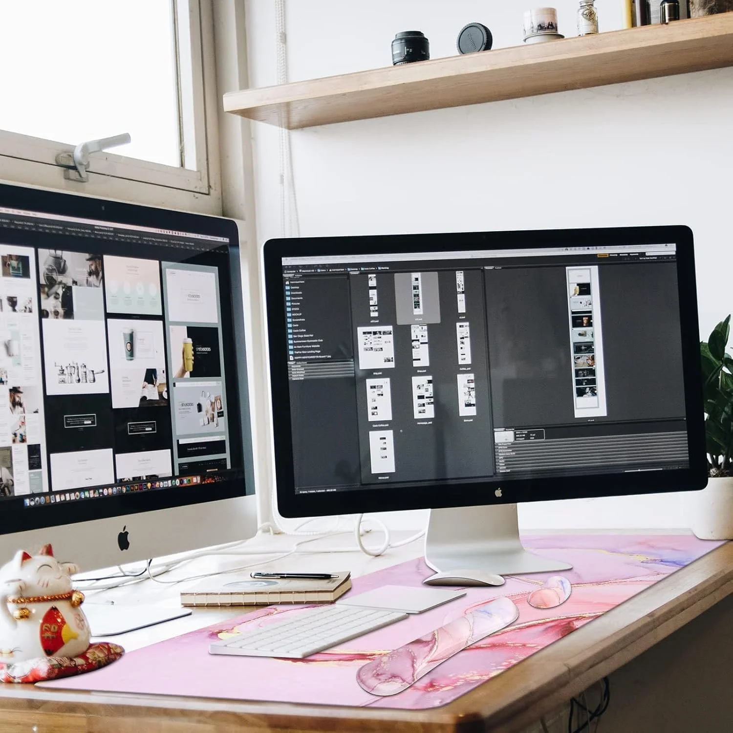 ست پد ماوس و کیبورد Lxeqiony، پد ماوس گیمینگ بزرگ + تکیه گاه مچ دست کیبورد، فوم حافظه دار، تسکین درد تایپ آسان، 3 تکه (35.4×15.7 اینچ) پد رومیزی ارگونومیک XXL فوق العاده ضخیم - سنگ مرمر اکلیلی ست پد ماوس و کیبورد Lxeqiony، پد ماوس گیمینگ بزرگ + تکیه گاه مچ دست کیبورد، فوم حافظه دار، تسکین درد تایپ آسان، 3 تکه (35.4×15.7 اینچ) پد رومیزی ارگونومیک XXL فوق العاده ضخیم - سنگ مرمر اکلیلی